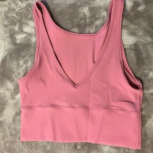 Lululemon Power Pivot Tank Pink